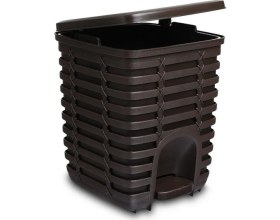 Resim Primanova Palm Pedallı Banyo Çöp Kovası - 9 lt 