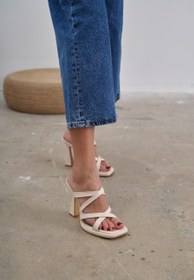 Resim Freda Ekru Platform 