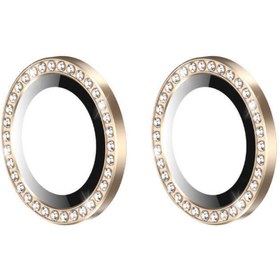 Resim Bilişim Akademi Iphone 11 Uyumlu Gold Swarovski Taşlı Kamera Lensi Koruma 