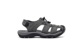Resim Derimod Erkek Gri Deri Sandalet 26SFD695114 