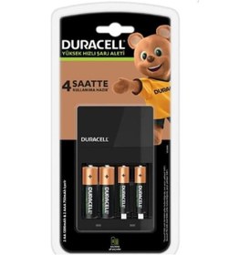 Resim Duracell Cef 14 Şarj Cihazı Ve 4 Adet 1300 Mah Aa Şarj Edilebilir Pil Ve 4 Adet 750 Mah Aaa Şarj Edilebilir Pil 