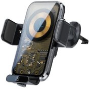 Resim Motion003 66w Araç Kablosuz Şarj Cihazı Altıgen Renk 2 Manyetik Başlık App Xiaomi Huawe 