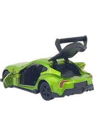 Resim Vardem Çek Bırak Metal Küçük Arabalar 8 cm - 6411A - Yeşil 