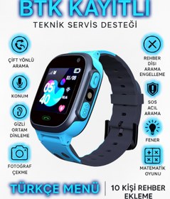 Resim Genel Markalar Erkek Çocuklar Için Yeni Q23 Model Sim Kartlı Konum Takip Ortam Dinleme Özellikli Akıllı Çocuk Saat 