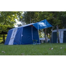 Resim Tek Odali 11m2 Kamp Çadırı Mavi 