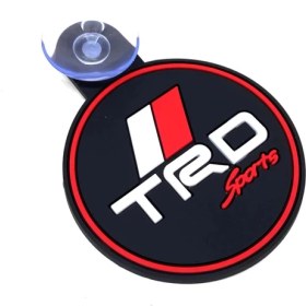 Resim Trd Sport Yazili Dekor Silikon Vantuzlu Cam Susu 7 5cm 