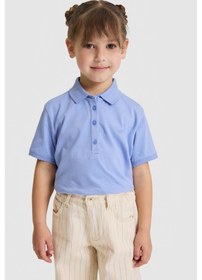 Resim U.s. Polo Assn. Kız Çocuk Lila Tişört Basic 50328218-vr245 Lavanta 