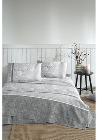 Resim Özdilek Floretta Flor Blanca Çift Kişilik Pike Takımı 388449 Gri 