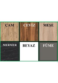 Resim Zerkaconcept Açelya Portmanto Vestiyer Ayakkabılık Füme - Ücretsiz Kurulum M4 (514499147) 