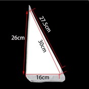 Resim Yuntech01 100 Adet 30 Cm 12 İnç Yemek Grubu Pe Tek Kullanimlik Pasta Süsleme Çantasi - Çikolata, Krema, Kurabiye Süsleme İçin Uygun 