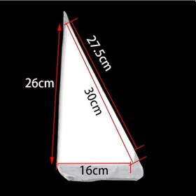 Resim Yuntech01 100 Adet 30 Cm 12 İnç Yemek Grubu Pe Tek Kullanimlik Pasta Süsleme Çantasi - Çikolata, Krema, Kurabiye Süsleme İçin Uygun 