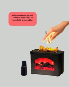 Resim AyrStore xmlbytr Aromaterapi Difüzör Ultrasonik Sessiz Nemlendirici USB Destekli tr 