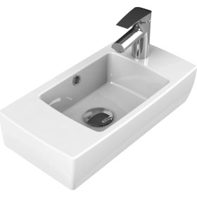 Resim Turkuaz Seramik City Lavabo 25X50 cm 