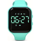 Resim Sunshine022 Yeşil Adım Sayar Fitness Bilek Saati Kalori Alarm Kronometre Diğer 