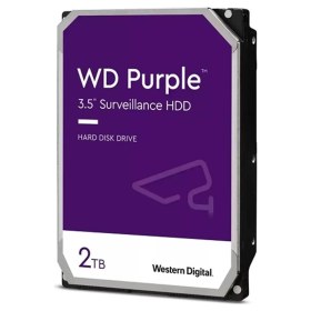 Resim 2 Tb Wd 3.5 Purple Sata3 5400RPM 64MB 7/24 Guvenlık WD23PURZ (3 Yıl Resmı Dıst Garantılı) 