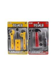 Resim Birlik Oyuncak Sarı Kırmızı Tamir Seti Kartelada 