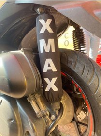 Resim Yamaha Xmax125 Amortisör Kılıfı Çorabı Siyah 