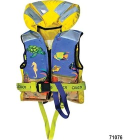 Resim Can Yeleği Çocuk, Chıco 150n, Iso 12402 3, 30 40kg Mavi - Sarı 