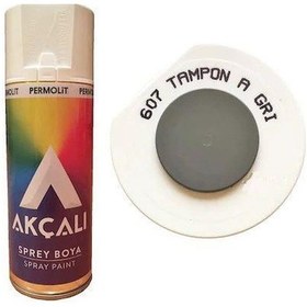 Resim Akçalı Sprey Boya 400 Ml 607 Tampon Açık Gri 