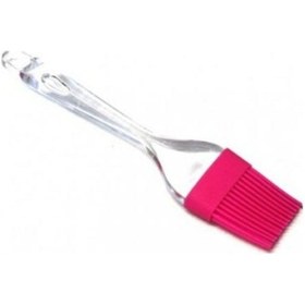 Resim 3 Adet - Yuvarlak Uçlu Silikon Yumurta Fırçası Renkli 