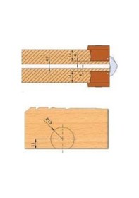 Resim Gürçay Plastik Masa Menteşesi 2 Adet 