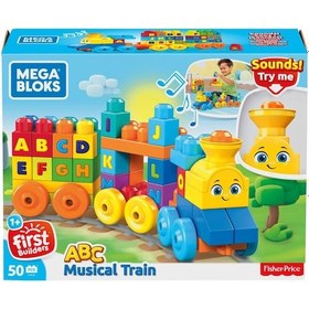 Resim Mega Bloks Müzikli Alfabe Treni Fwk22 