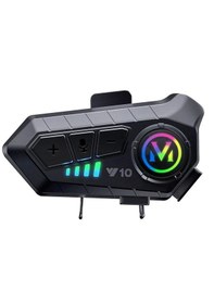 Resim Katjmer Y10 Intercom Bluetooth Motorsiklet Kask Kulaklığı İnterkom 