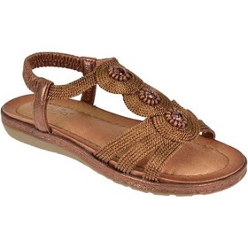 Resim Pullman Comfort Kadın Sandalet Gj-15069 Camel-camel 