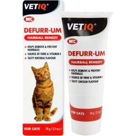Resim Vetiq Defurr-Um Tüy Yumaği Engelleyici Kedi Malt Macunu 70 G 