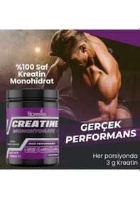 Resim Fibrelle Kreatin Monohidrat 300 G 100 Servis Aromasız 