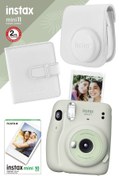 Resim Fujifilm Instax Mini 11 Yeşil Fotoğraf Makinesi Ve Kare Albümlü Hediye Seti 22 