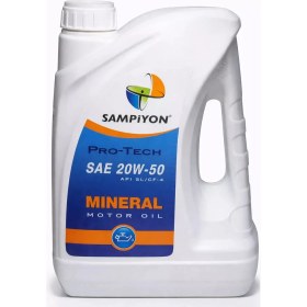 Resim Şampiyon Pro-Tech 20W-50 Mineral Motor Yağı 3 Lt 