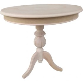 Resim Bengi Ticaret Fiskos Baba Ayak Model Parlak Ihlamur Ağacı Ayak Ham Mdf Tabla El Yapım 