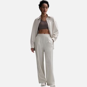 Resim Nike 24.7 Dri-Fit Heritage High Waisted Wide Leg Training Kadın Pantolon 