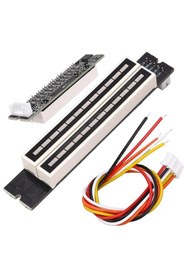 Resim Powermaster PM-26793 12Bit Led Müzik Seviyesi Gösterge Modülü Turuncu Kırmızı DC12Volt 