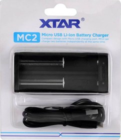 Resim Xtar Mc2 Li İon Pil Şarj Cihazı 2li 
