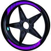 Resim Çınar Extreme Moto Gp Iç Jant Şeridi Sticker Reflektif, Floresan, Özel Renkler Çınar Extreme 