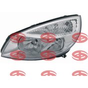 Resim TYC FAR ON SOL SCENIC 2003 - OEM - 7701064130|7701056127|7701056126-TYC REN10SC012 