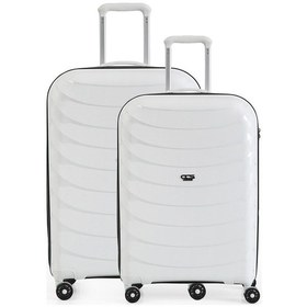 Resim Ççs 5263 Orta Kabin 2 Li Valiz Seti Beyaz 