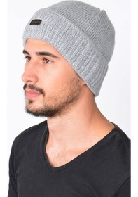 Resim Kalın Sibirya Bere Balıkçı Beresi -gri Gri 