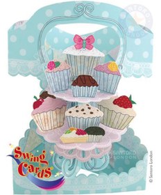 Resim Santoro Gc-Swing Card-Celebration Cakes Sc113 