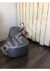 Resim Armutland Twingo Çocuk Armut Koltuk Gri 