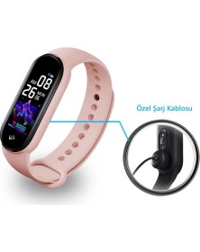 Resim Polosmart PSSW09 Akıllı Bileklik 0,96 inç Ekran Kadın Kullanıcılar İçin Pembe Renkli 