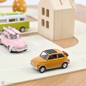 Resim 1:43 Norev 1965 Fiat 500 F Yellow Positano Jet Car 