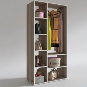 Resim Kenzlife giysi dolabı hüsamettin 180*090*40 crd gardırop 