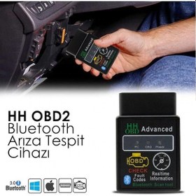 Resim ELM 327 ARIZA TESBİT CİHAZI OBD CİHAZI ARIZA SİLME OKUMA 