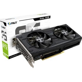 Resim Palit Nvidia Geforce RTX3050 Dual 8GB 128 Bit GDDR6 Lhr (NE63050019P1-190AD) Ekran Kartı 