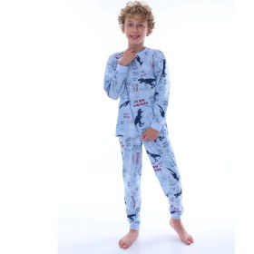 Resim Zuzunga Süper Kahraman Örümcek Adam Desenli %100 Pamuk Erkek Çocuk Pijama Takımı 