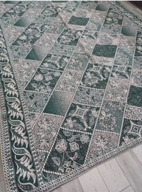 Resim Savan Dokuma Halı Örtüsü 4m² 170 240 Kale Yeşil Diğer 