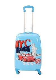 Resim Mçs Group V307 Abs Çocuk Valiz-mavi-race Baskı Mavi 